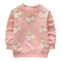 Load image into Gallery viewer, Baby Girl Sweatshirts Spring Shirts Infant Long Sleeve T-Shirts Clothes 2018 Spring Kids Bunny Cartoon Sweatshirt
