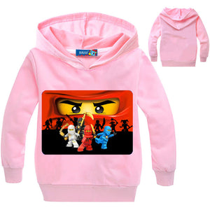 3-14Years Toddler Boy Sweatshirt Toddler Legoes Kids Hoodies Ninjago Shirt Long Sleeve Super Heroes Sweater Jongens Kleding