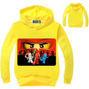 3-14Years Toddler Boy Sweatshirt Toddler Legoes Kids Hoodies Ninjago Shirt Long Sleeve Super Heroes Sweater Jongens Kleding