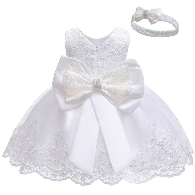 Baby Girls Dress Newborn Baby Lace Princess Dresses For Baby Girls 1st Year Birthday Dress Christmas Costume Infant Party Dress