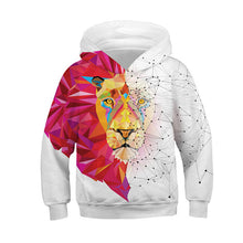 Load image into Gallery viewer, Wolf 3D Print Boys Girls Hoodies Teens Spring Autumn Outerwear Kids Hooded Sweatshirt Clothes Children Long Sleeve Pullover Tops