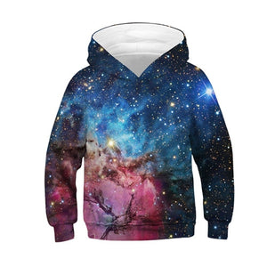 Wolf 3D Print Boys Girls Hoodies Teens Spring Autumn Outerwear Kids Hooded Sweatshirt Clothes Children Long Sleeve Pullover Tops