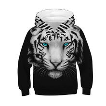Load image into Gallery viewer, Wolf 3D Print Boys Girls Hoodies Teens Spring Autumn Outerwear Kids Hooded Sweatshirt Clothes Children Long Sleeve Pullover Tops