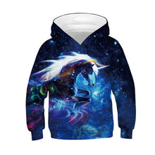 Load image into Gallery viewer, Wolf 3D Print Boys Girls Hoodies Teens Spring Autumn Outerwear Kids Hooded Sweatshirt Clothes Children Long Sleeve Pullover Tops