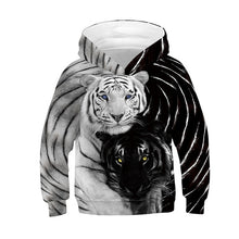 Load image into Gallery viewer, Wolf 3D Print Boys Girls Hoodies Teens Spring Autumn Outerwear Kids Hooded Sweatshirt Clothes Children Long Sleeve Pullover Tops