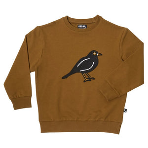 Kids Sweaters 2019 CarlijnQ Brand New Autumn Winter Boys Girls Bird Print Sweatshirts Baby Child Fashion Outwear Clothes Tops