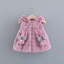 Load image into Gallery viewer, autumn Baby Girls Coat Long Sleeve Coat Jacket Rabbit Ear Hoodie Casual Outerwear