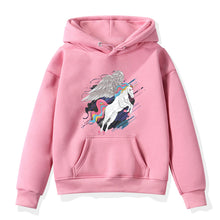 Load image into Gallery viewer, Fashion Unicorn Print Sweater Toddler Boys Girls Sweatshirt Casual Hoodies Baby Winter Warm Long Sleeve Hooded Children Clothes