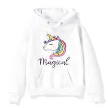 Load image into Gallery viewer, Fashion Unicorn Print Sweater Toddler Boys Girls Sweatshirt Casual Hoodies Baby Winter Warm Long Sleeve Hooded Children Clothes