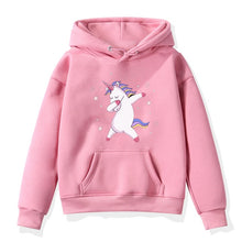 Load image into Gallery viewer, Fashion Unicorn Print Sweater Toddler Boys Girls Sweatshirt Casual Hoodies Baby Winter Warm Long Sleeve Hooded Children Clothes