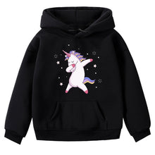 Load image into Gallery viewer, Fashion Unicorn Print Sweater Toddler Boys Girls Sweatshirt Casual Hoodies Baby Winter Warm Long Sleeve Hooded Children Clothes