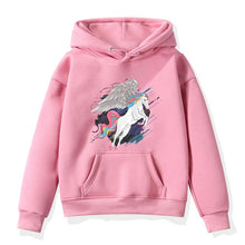 Load image into Gallery viewer, Fashion Unicorn Print Sweater Toddler Boys Girls Sweatshirt Casual Hoodies Baby Winter Warm Long Sleeve Hooded Children Clothes