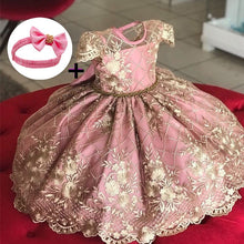 Load image into Gallery viewer, 12M Baby Girl Clothes Formal 2 Years Old Birthday Party Dress for Girls Christening Gown For Baby Girls Dress Vestido Infantil