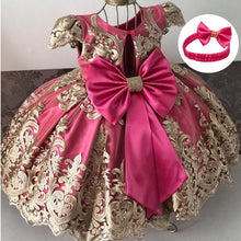 Load image into Gallery viewer, 12M Baby Girl Clothes Formal 2 Years Old Birthday Party Dress for Girls Christening Gown For Baby Girls Dress Vestido Infantil
