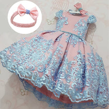 Load image into Gallery viewer, 12M Baby Girl Clothes Formal 2 Years Old Birthday Party Dress for Girls Christening Gown For Baby Girls Dress Vestido Infantil
