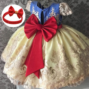 12M Baby Girl Clothes Formal 2 Years Old Birthday Party Dress for Girls Christening Gown For Baby Girls Dress Vestido Infantil