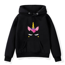 Load image into Gallery viewer, 2019 Boys Girls Hoodies Clothes Children Winter Thick Sweatshirts Unicorn Print Toddler hoodie Kids Plus Velvet Tops Costume