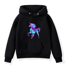Load image into Gallery viewer, 2019 Boys Girls Hoodies Clothes Children Winter Thick Sweatshirts Unicorn Print Toddler hoodie Kids Plus Velvet Tops Costume