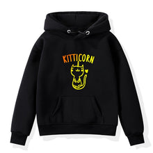 Load image into Gallery viewer, 2019 Boys Girls Hoodies Clothes Children Winter Thick Sweatshirts Unicorn Print Toddler hoodie Kids Plus Velvet Tops Costume