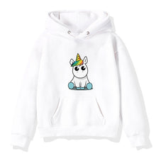 Load image into Gallery viewer, 2019 Boys Girls Hoodies Clothes Children Winter Thick Sweatshirts Unicorn Print Toddler hoodie Kids Plus Velvet Tops Costume