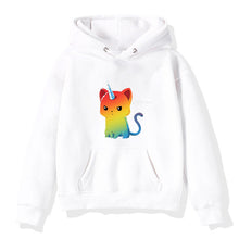Load image into Gallery viewer, 2019 Boys Girls Hoodies Clothes Children Winter Thick Sweatshirts Unicorn Print Toddler hoodie Kids Plus Velvet Tops Costume