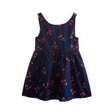 Load image into Gallery viewer, 2020 New Girls Clothing Summer Girl Dress Children Kids Berry Dress Back V Dress Girls Cotton Kids Vest dress Children Clothes