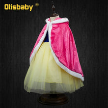Load image into Gallery viewer, Christmas Halloween Girls Aurora Dress Bebe Pink Lace Wedding Dresses  Sleeping Beauty Fairies Costume Fantasia Aurora Infantil