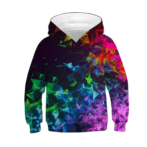 Space Galaxy Girls Hoodies 3D Print Boys Hooded Sweatshirt Tops 10 12 Years Kids Clothes Long Sleeve Teen Hoody Sportswear