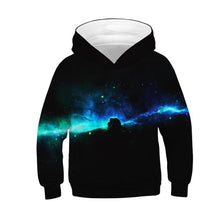 Load image into Gallery viewer, Space Galaxy Girls Hoodies 3D Print Boys Hooded Sweatshirt Tops 10 12 Years Kids Clothes Long Sleeve Teen Hoody Sportswear