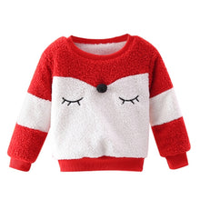 Load image into Gallery viewer, Winter Autumn Toddler Baby Sweatshirts Long Sleeve Thick Warm Hoodies For Kids Boys Girls Pullover Sweatshirt Baby Clothes