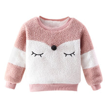 Load image into Gallery viewer, Winter Autumn Toddler Baby Sweatshirts Long Sleeve Thick Warm Hoodies For Kids Boys Girls Pullover Sweatshirt Baby Clothes