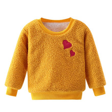 Load image into Gallery viewer, Winter Autumn Toddler Baby Sweatshirts Long Sleeve Thick Warm Hoodies For Kids Boys Girls Pullover Sweatshirt Baby Clothes