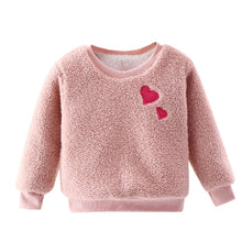 Load image into Gallery viewer, Winter Autumn Toddler Baby Sweatshirts Long Sleeve Thick Warm Hoodies For Kids Boys Girls Pullover Sweatshirt Baby Clothes