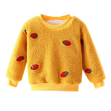 Load image into Gallery viewer, Winter Autumn Toddler Baby Sweatshirts Long Sleeve Thick Warm Hoodies For Kids Boys Girls Pullover Sweatshirt Baby Clothes