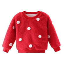 Load image into Gallery viewer, Winter Autumn Toddler Baby Sweatshirts Long Sleeve Thick Warm Hoodies For Kids Boys Girls Pullover Sweatshirt Baby Clothes