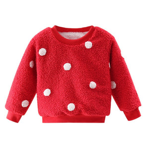 Winter Autumn Toddler Baby Sweatshirts Long Sleeve Thick Warm Hoodies For Kids Boys Girls Pullover Sweatshirt Baby Clothes