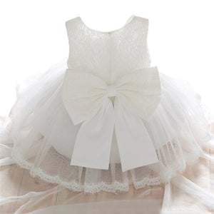 Baby Girl Dress Baptism Dresses for Girls 1st Year Birthday Party Wedding Christening Pear Decoration Baby Infant Clothing