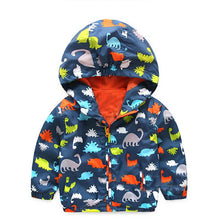 Load image into Gallery viewer, Baby Girls Coat 2020 Spring Autumn Jackets For Boys Windbreaker Kids Dinosaur Outerwear Coats For Girls Clothes Children Jacket