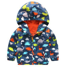 Load image into Gallery viewer, Baby Girls Coat 2020 Spring Autumn Jackets For Boys Windbreaker Kids Dinosaur Outerwear Coats For Girls Clothes Children Jacket