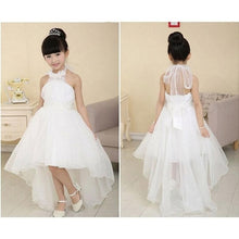 Load image into Gallery viewer, TELOTUNY girl white wedding  dress summer  2018 Flower Girl Princess Dress Kid Party Pageant Wedding Bridesmaid Tutu Dresses J26