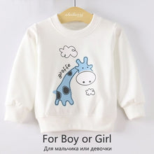 Load image into Gallery viewer, 2019 New Arrival Baby Girls Sweatshirts Winter Spring Autumn Children Hoodies 6 Cats Long Sleeves Sweater Kids T-shirt Clothes