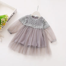 Load image into Gallery viewer, Spring Baby Dresses Girls Birthday Long Sleeves Princess Dress Embroidery Elegant Newborn Cute Party Dresses Summer