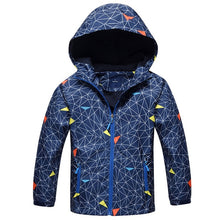 Load image into Gallery viewer, Spring Autumn Boys Jacket Waterproof Windproof Children Outerwear Warm Polar Fleece Coat Hoodie Baby Kids Clothes For 3-12Y