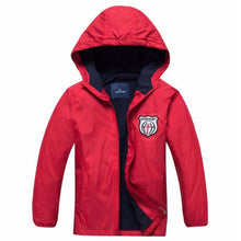 Load image into Gallery viewer, Spring Autumn Boys Jacket Waterproof Windproof Children Outerwear Warm Polar Fleece Coat Hoodie Baby Kids Clothes For 3-12Y