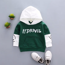 Load image into Gallery viewer, 2019 Spring Autumn Baby Clothes Toddler Boys Girls Cotton Leisure Hooded Sweatshirts Infant Letter Blouse Hoodies Tops For 0-4 Y